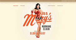 Desktop Screenshot of missmarysmix.com